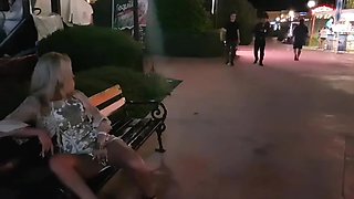 Crazy Girl Masturbate And Pee On Public Street-public Exhibitionist With Loly Amateur