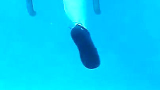 Watch BBW Nurse Vicki Exercise in Pool with Underwater Camera See My