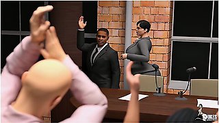 Woman Gets Ass Fucked In Limo With Her Boss With Car Toon, Dukes Dollz And Dukes Hardcore Honeys