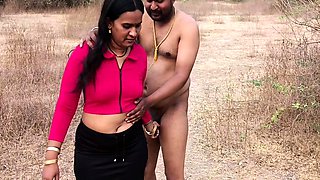 Indian Couple Hardcore Fucking In Open Jungle