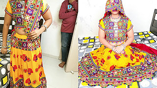 Sexy Komal Garba Dance to Desi Doggystyle Fuck - Big Tits Indian Teen Homemade HD