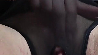 High-laced Fetish Boots and Rubber Dildo