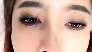 Stacked brunette goes solo toys and masturbation