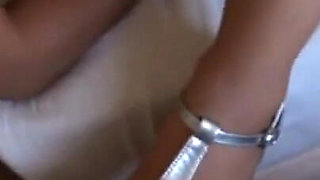 Two Filipino Asian amateurs take turns on big dick