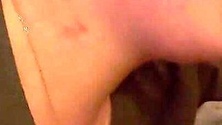 Redhead Giving a Sloppy Toppy to Daddy
