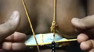 Dusky Cuck Wifes Oiled Nipples Fiercely Pulled