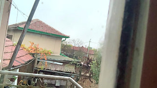 Cosplay girl show big boobs