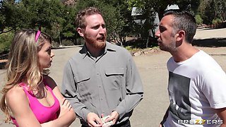 Riding Stick Shift With Staci Silverstone, Keiran Lee - Brazzers