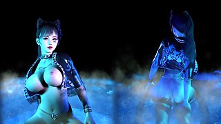 Bigboobs Dancer Ride the Cock - 3D Animation