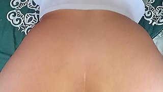 The Panties Still on the Side and All My Cock Inside