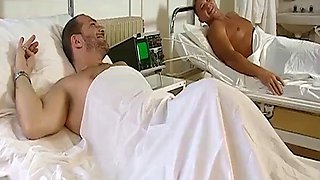 Hot Nurse Sucks Cocks and Enjoys DP