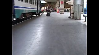 Real Horny Italian Slut Alex Magni Takes Big Cock in Hot Homemade Gangbang