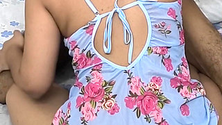 Dildo or Cock? The wife goes for the real hard big dick