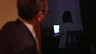 Cute Japanese car blowjob handjob