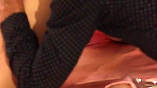 2475eoss_i - French Amateur, Satin Lingerie, Pussy Fucking, Balls Licking, Ass to Mouth, Spanking, Cumshot