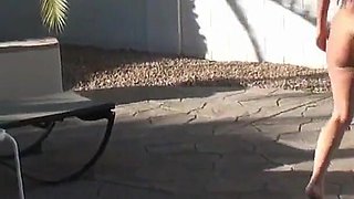Big Tit Cougar Nudist Does Her Son-in-law