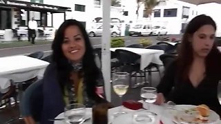 Delia Rosa And Jazmina Vulcan, Real Spanish Step Mother And Step Daughter Playa