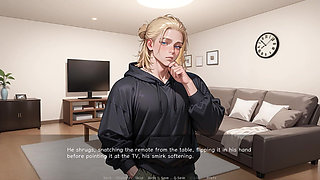 Anime Babe Masturbates Thinking About Big Cock- Ntr'ed by My Friend Gameplay #2 an Ai Porn Game