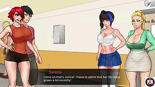 Harem, anime, porn game