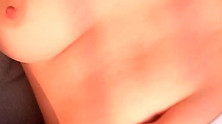 Hot amateur blonde pregnant toying her pussy solo