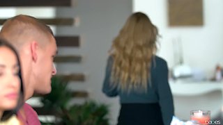 Nikky Thorn's Wild Hunt Sparks Intense Threesome Passion