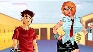 College Days - Part 34 - My Horny Teacher by Loveskysanhentai