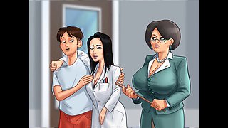 Milf professor strolls around college with a vibrator in her beaver