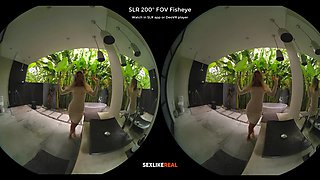 Steamy Shower Masturbation - StasyQVR