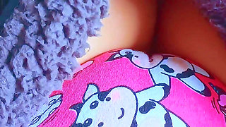 Tiny Latina College Girl's First Vibrator Experience