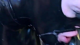 Princess Latex Rubber Doll’s Wet Gangbang Dream, wet/dry Versions