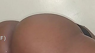 College Girl Masturbating in Dorm Room with Two Toys.