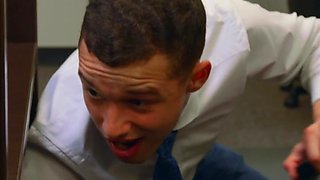 Johnny Love's Wild Office Encounter with Interracial Heat