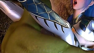 Big Cock Avatar Temptress of Pixel Paradise - 3D Animation Hentai