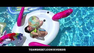 Exxxtrasmall - petite chick riley jean wants real Big Dick instead of vibrator