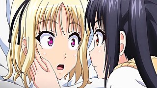 Beautiful hentai babes get their holes devoured and fucked