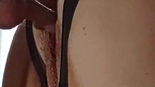 Neighbor Got a Double Cumshot in Her Big Pussy
