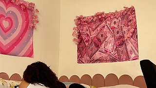 Shy Gassy Girlfriend Showing Buttcrack While Farting First Time Farting in Front of Boyfriend