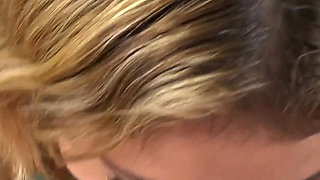 Tiffany Fox Gives JOI and Eats a Cock