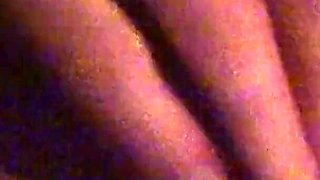 Anal fisting in the gynochair from her perspective