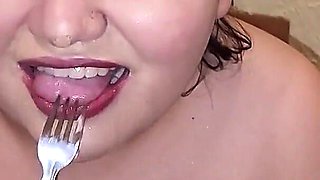 I Love to Accumulate Many Cumshots From My Man, to Cook It and Eat It