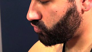 Skinny twink get assdestroyed by 2 DILFs