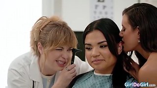 Suck Stepmoms Tits Behind Doctors Back - Summer Col, The Doctor And Penney Play