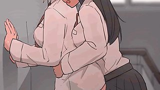 Filling her from behind