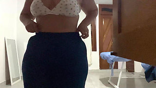Camera Captures BBW Fat Nurse Exposed