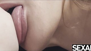 Inveigling Agatha and Purr's lesbian clip