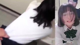 Asian public toilet sex