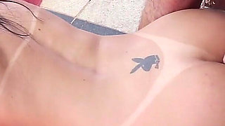 Anny Fernandez and Her Men - Part 1-3, Having Anal Sex in the Club Pool