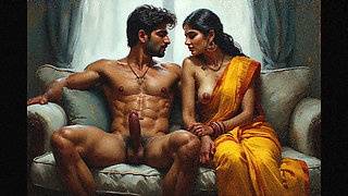 Indian wife swapping by neighbours hot foursome sex