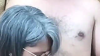 I Meet My Stepbrother and I Suck His Delicious Cock, It's Very Juicy