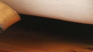 Sensual Dangling & Shoeplay in Pink Pantyhose - Loafers & Clogs